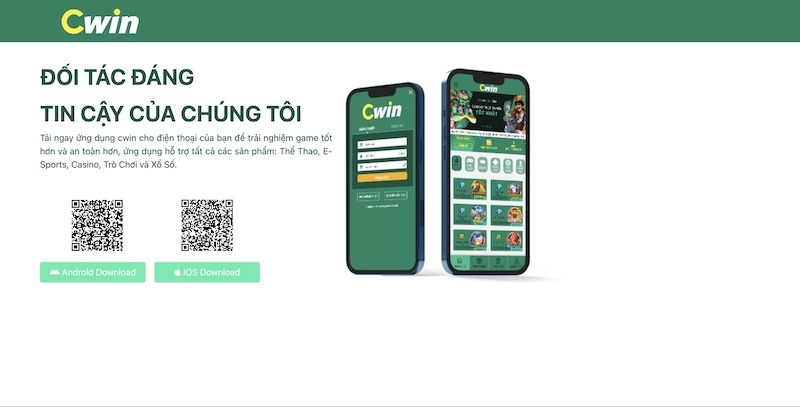 Tải app Cwin nhận ngay nhiều ưu đãi